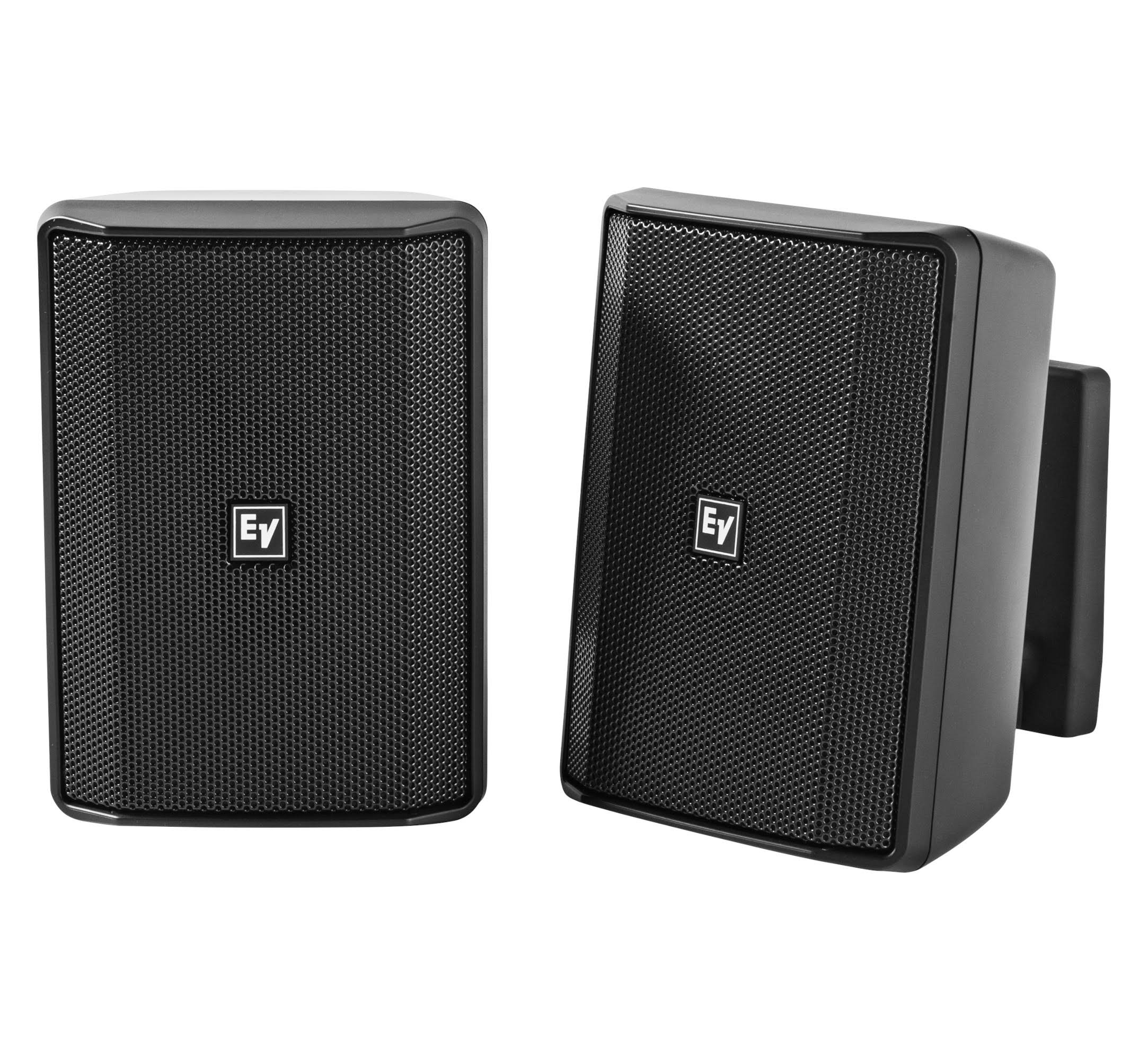 Black 2-Way 4 in Surface Mount Speaker E692