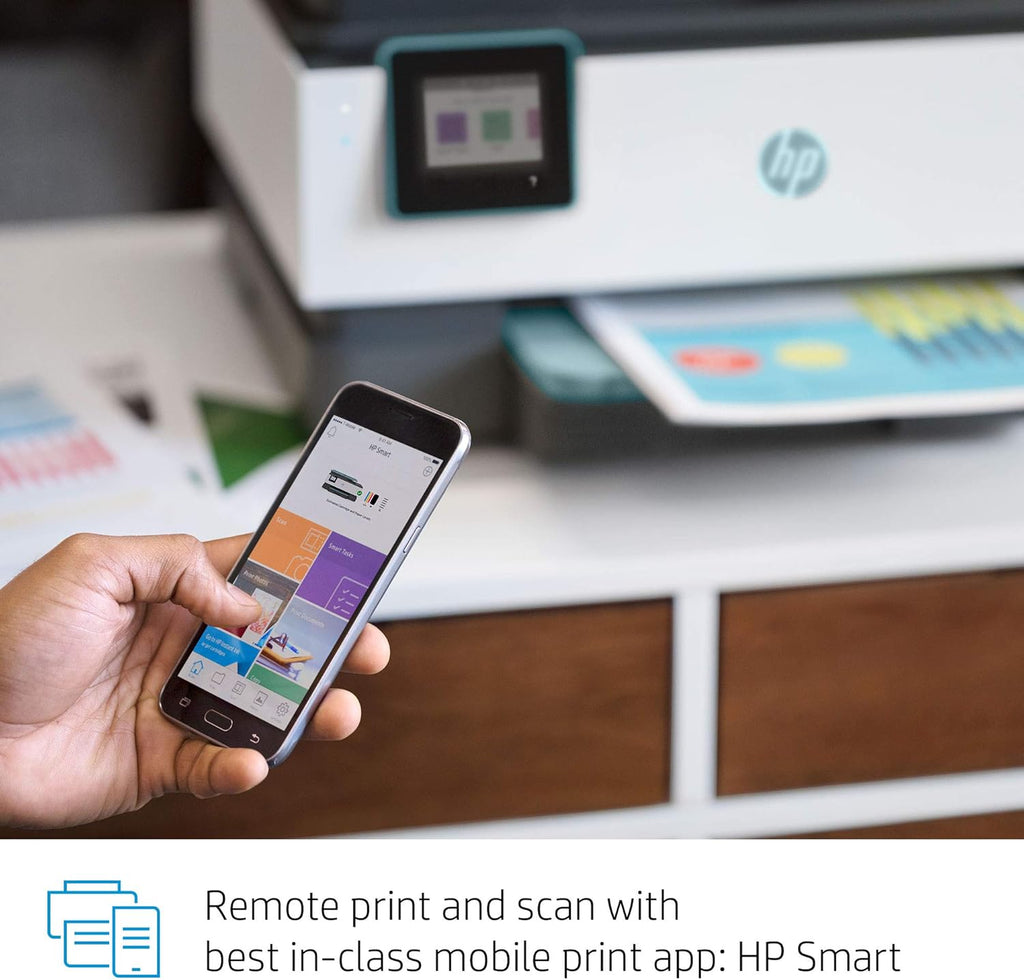 HP OfficeJet Pro 80 28 All-in-One Wireless Color Inkjet Printer, Blue X12325