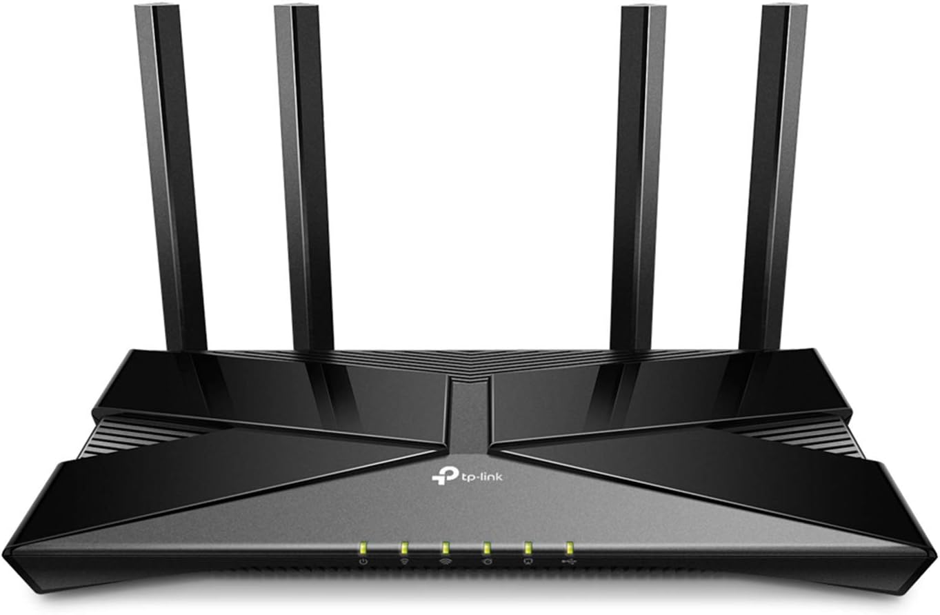 WiFi 6 Router AX1800 Dual Band Gigabit Router Pack of 2 P46276
