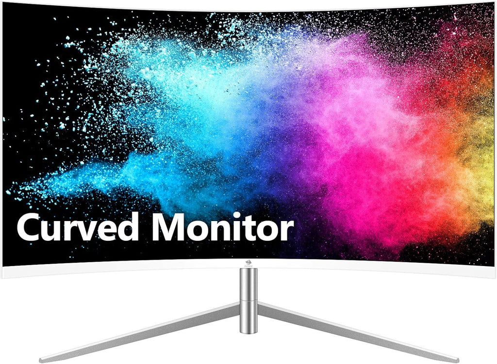 24-inch Curved Gaming Monitor Full HD 1080P LED Backlight 75Hz Refresh Rate Built-in Speakers VGA HDMI B5447