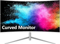 24-inch Curved Gaming Monitor Full HD 1080P LED Backlight 75Hz Refresh Rate Built-in Speakers VGA HDMI B5447