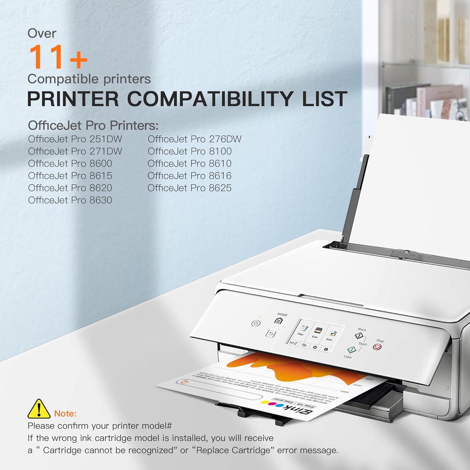 Compatible Ink Cartridge 9 Pack for HP OfficeJet Pro S6108