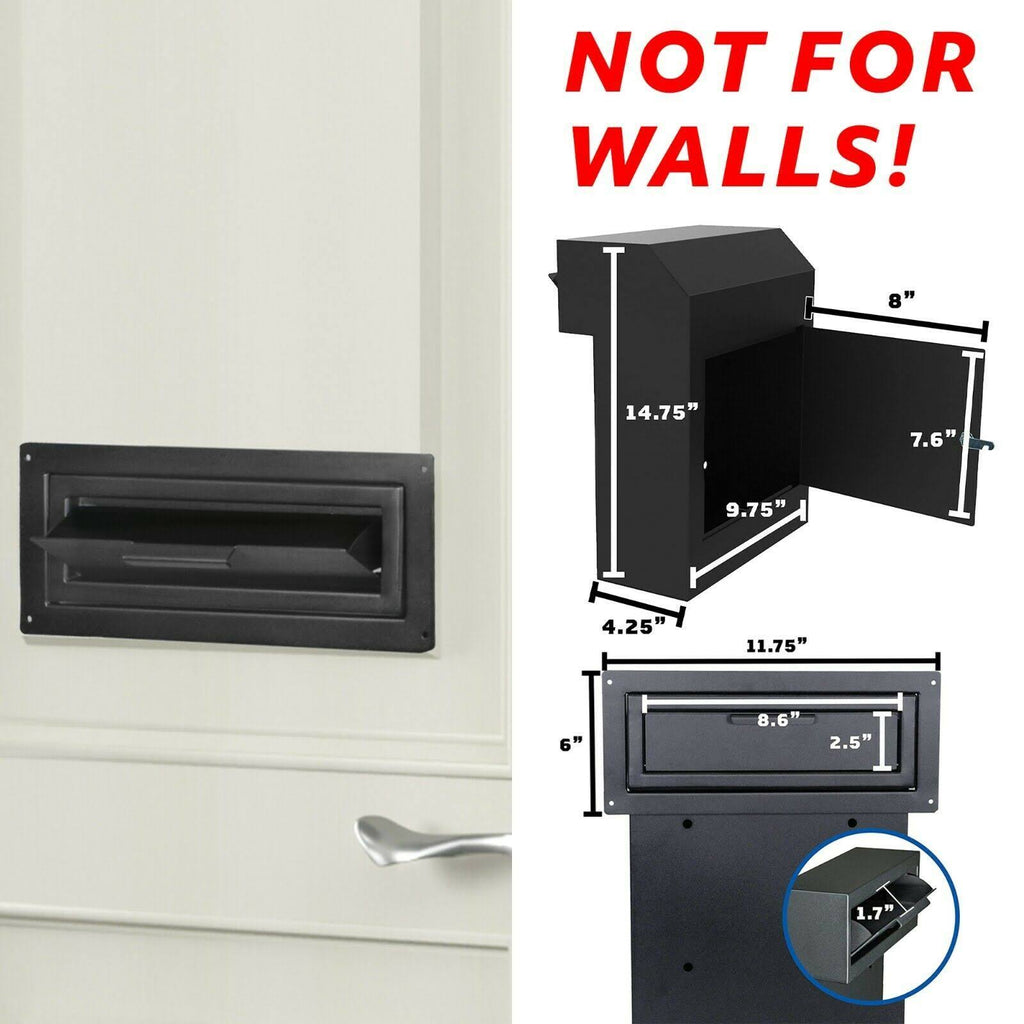 Locking Steel Cabinet Mail Slot T458846