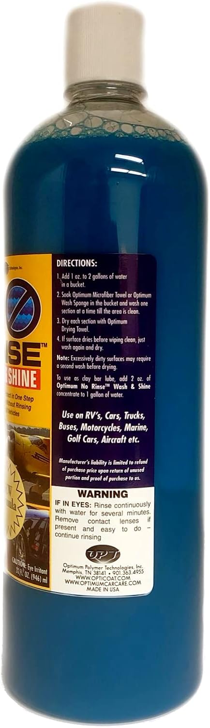 No Rinse Wash & Shine - 1 Gallon, Case of 4 Z1069