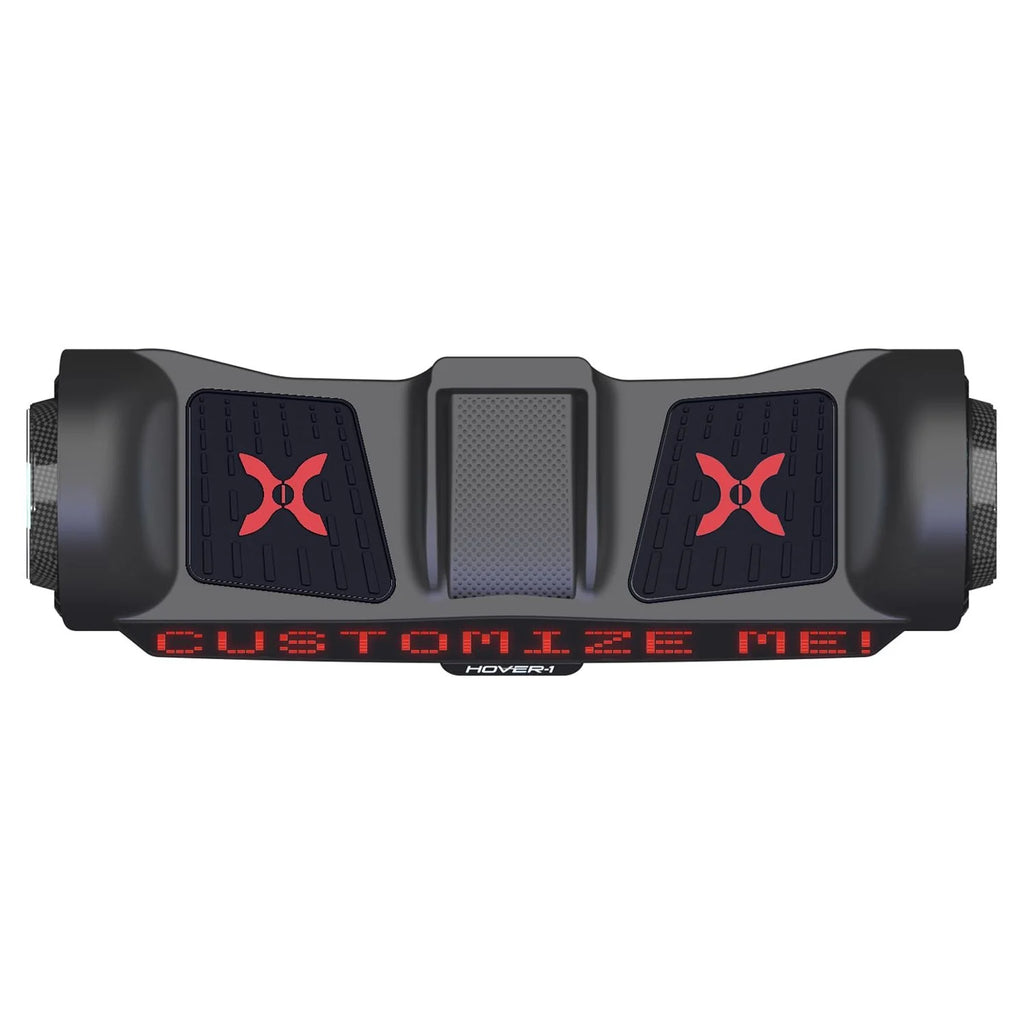 Black Hoverboard with Customizable Screen U82481