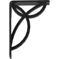 Wrought Iron Bracket Antiqued Bronze Y582346