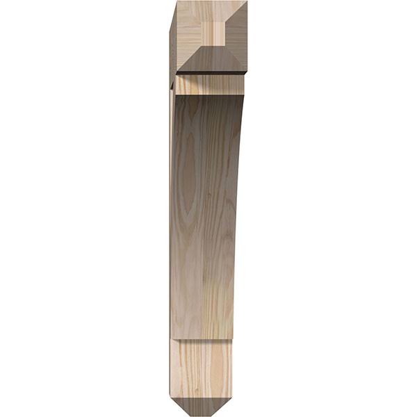 Douglas Fir Thorton Craftsman Smooth Bracket O712046