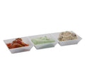 7.5x22 White Plastic Disposable Trays G89973