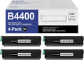 Black 4-Pack Toner Cartridge Replacement for OKI Printers N48170