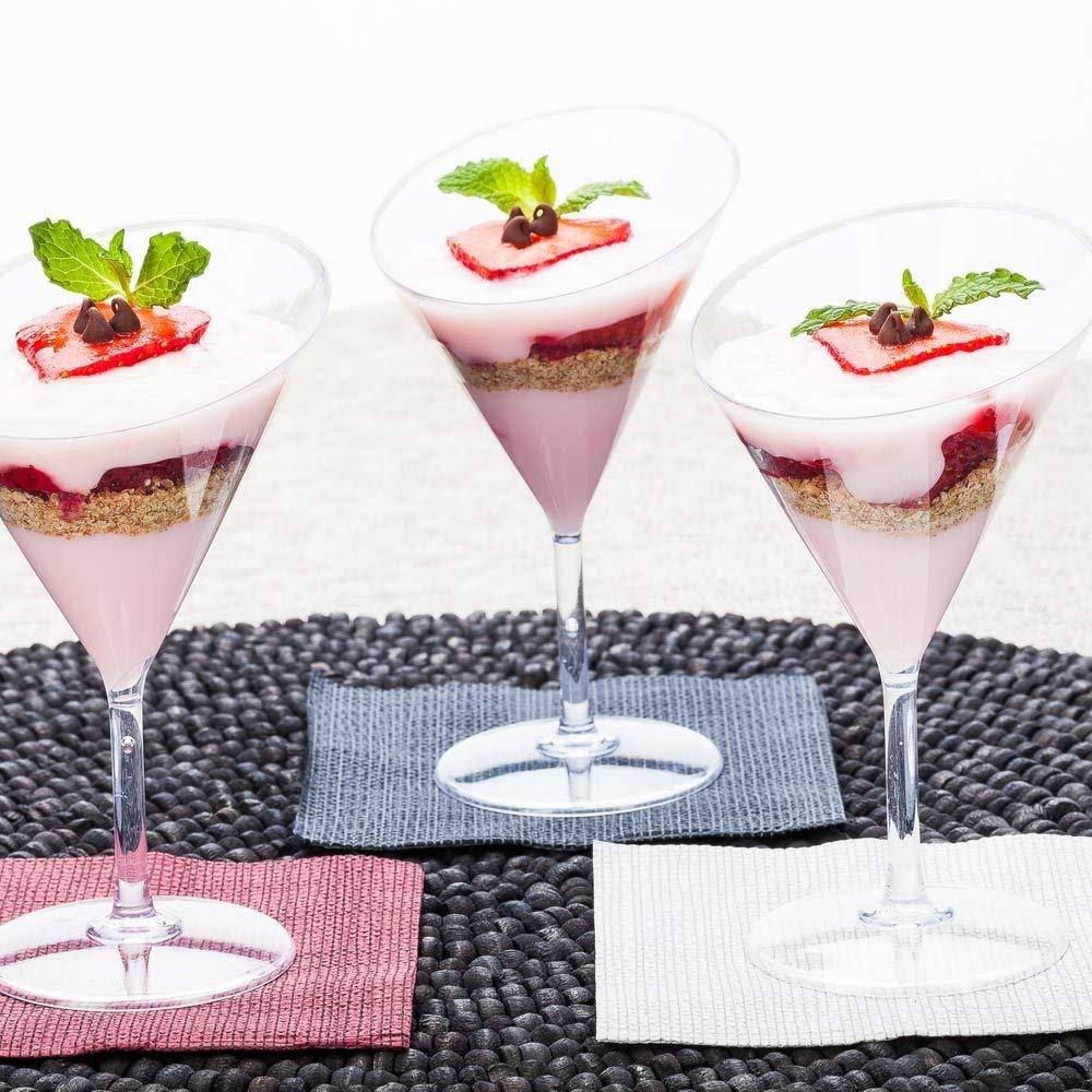 Clear Plastic Martini Glass M363660