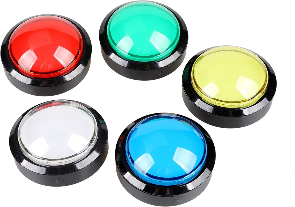 5X Arcade Buttons 60mm LED Push Button with Micro Switch A862