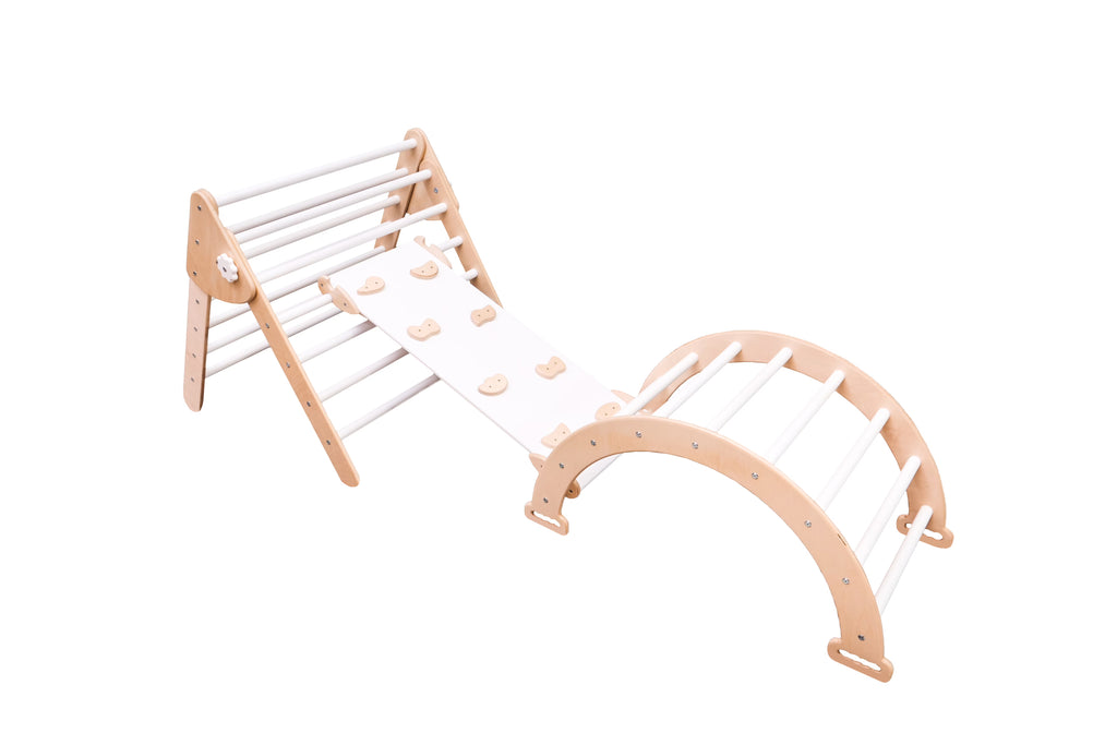 Montessori Climbing Set Wooden Toy Baby Gym M802