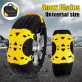 Universal Anti-Skid Tire Chains for Car, SUV, and Pick Up, Pack of 2 K742