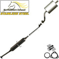 Stainless Steel Resonator Muffler Exhaust System Kit J6607