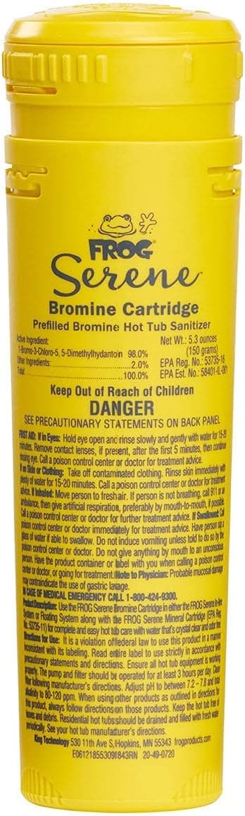 Bromine & Mineral Replacement Cartridge Kit with Scum Absorber (6 Items) Pack of 2 G8522