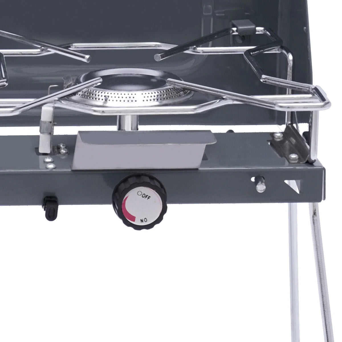 14inch 2 Burner Butane Gas Camping Stove Cooktop S6125