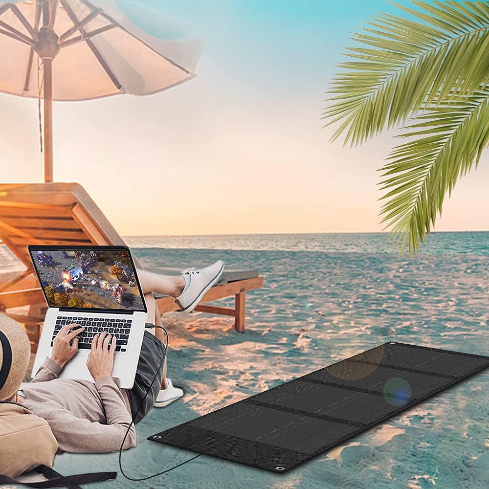 Portable Solar Panel 120W Foldable Charger with DC & USB Output V109511