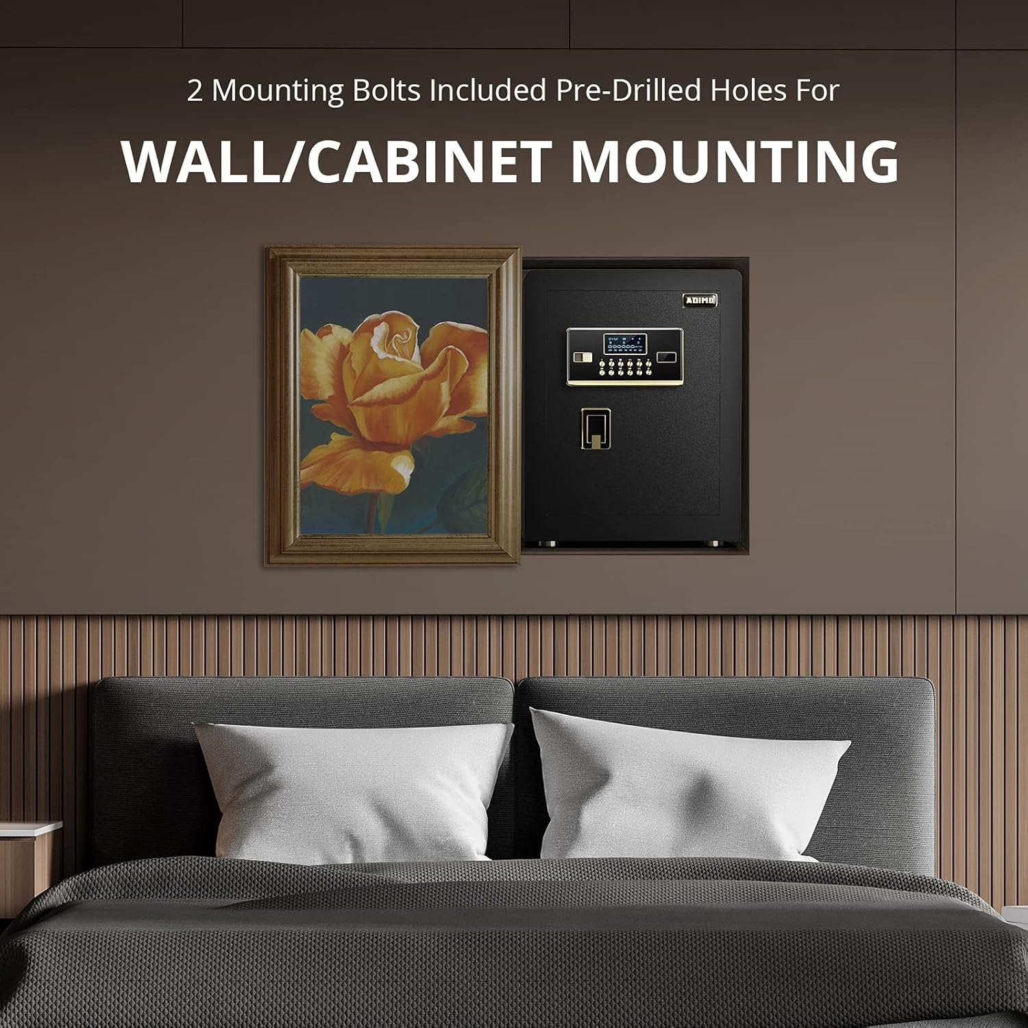Cabinet Safe with Digital Keypad Key Lock N183379
