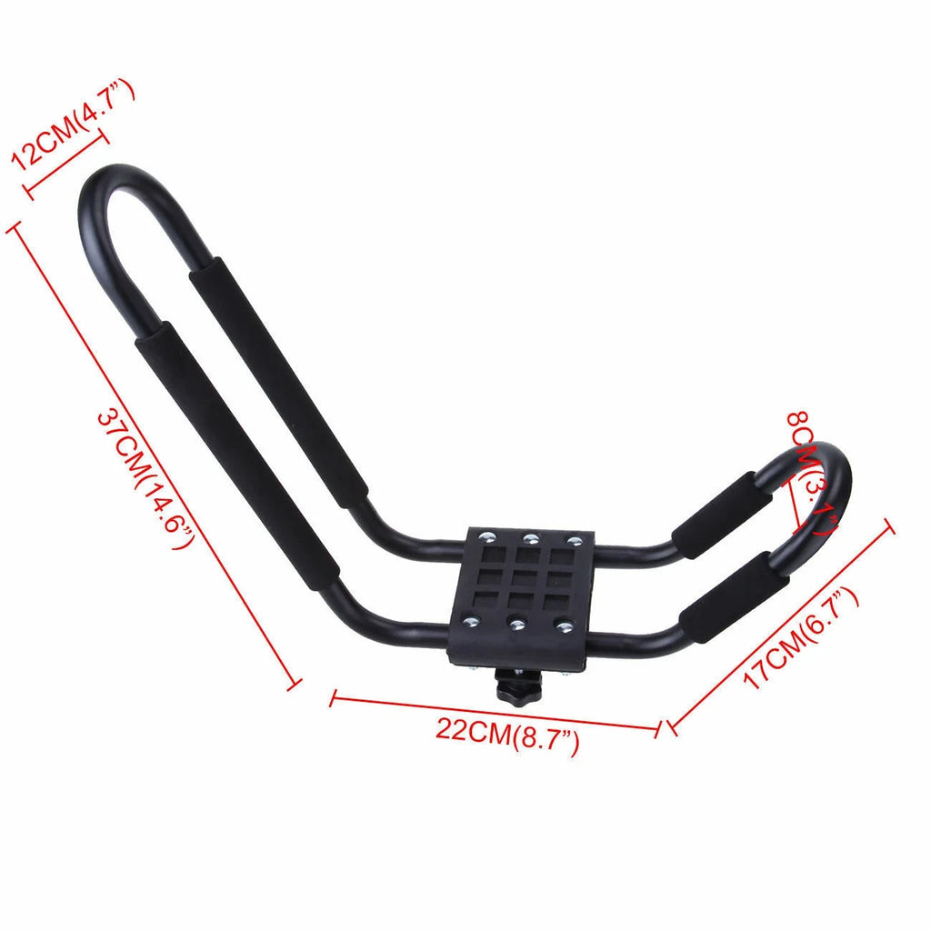 2 Pair Canoe Boat Kayak Roof Rack Carrier J Cross Bar T67204