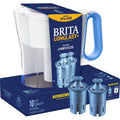Large 10 Cup Water Filter Pitcher with 2 Longlast+ Filters F565