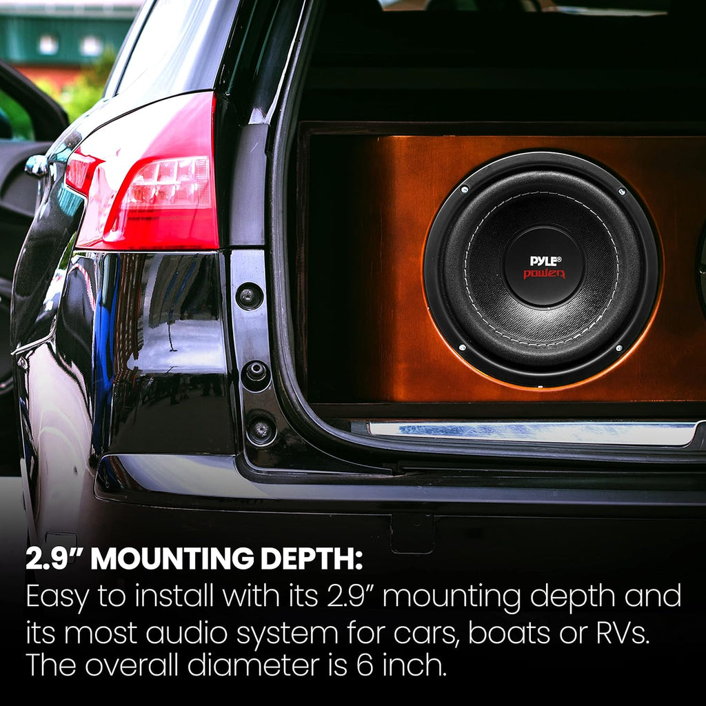 6.5 Dual Voice Coil 4 Ohm 600 Watt Car Subwoofer M991