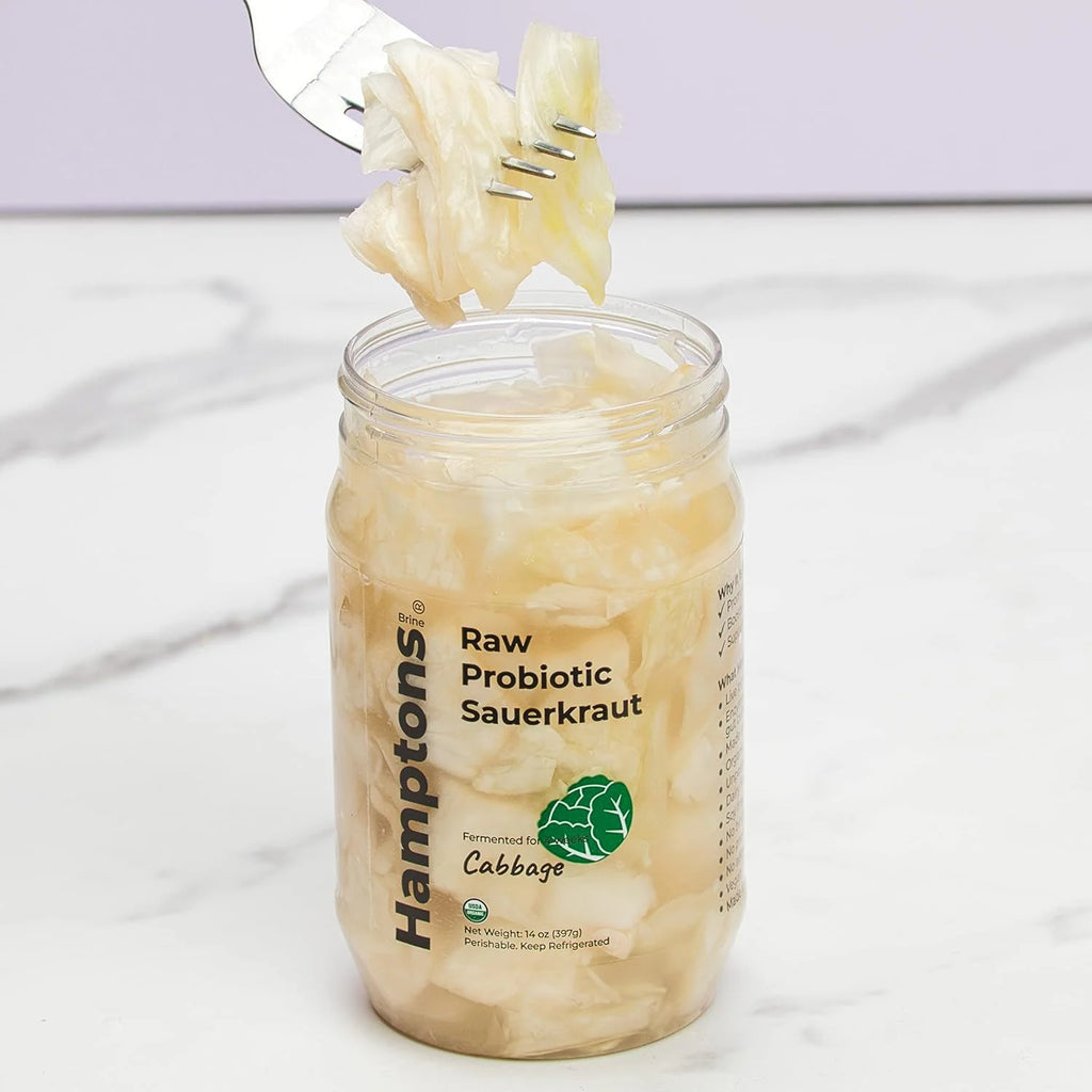 16 Oz Pack of 4 Organic Unpasteurized Sauerkraut H930