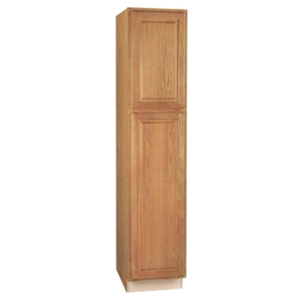 Medium Oak Assembled Pantry Cabinet K454898