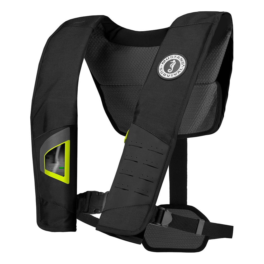 Black/Fluorescent Yellow-green Automatic Inflatable PFD B43472