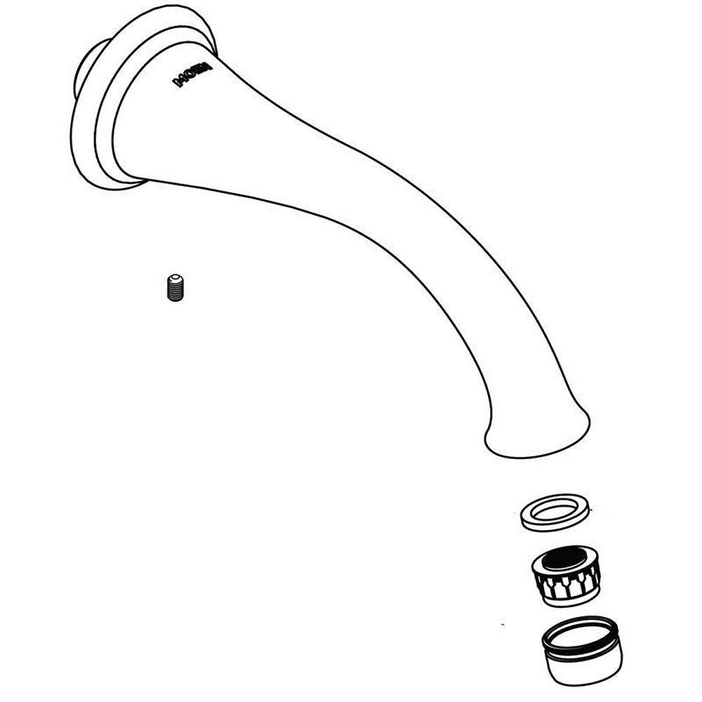 Brushed Nickel Spout Kit K71628