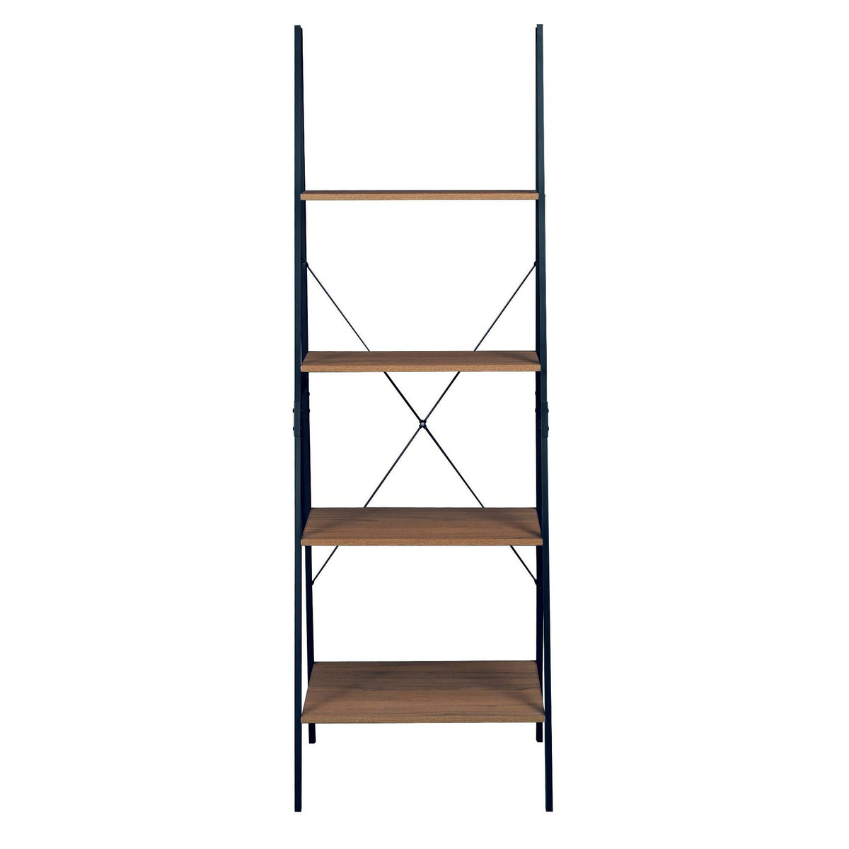72x22 Ladder Bookcase Urban Walnut T667340