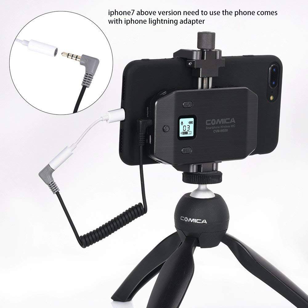 Wireless Smart Phone Lavalier Microphone System N5678
