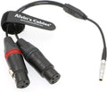 5 Pin Male to Two XLR 3 Pin Female Audio Input Cable Pack of 2 A4475