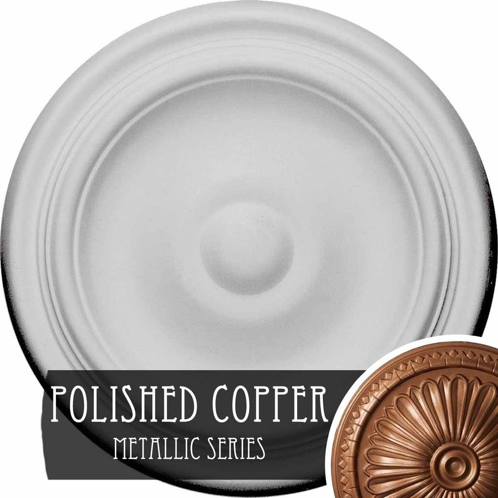 Polished Copper Ceiling Medallion X61770