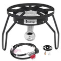 Black Portable Outdoor Single Burner K884