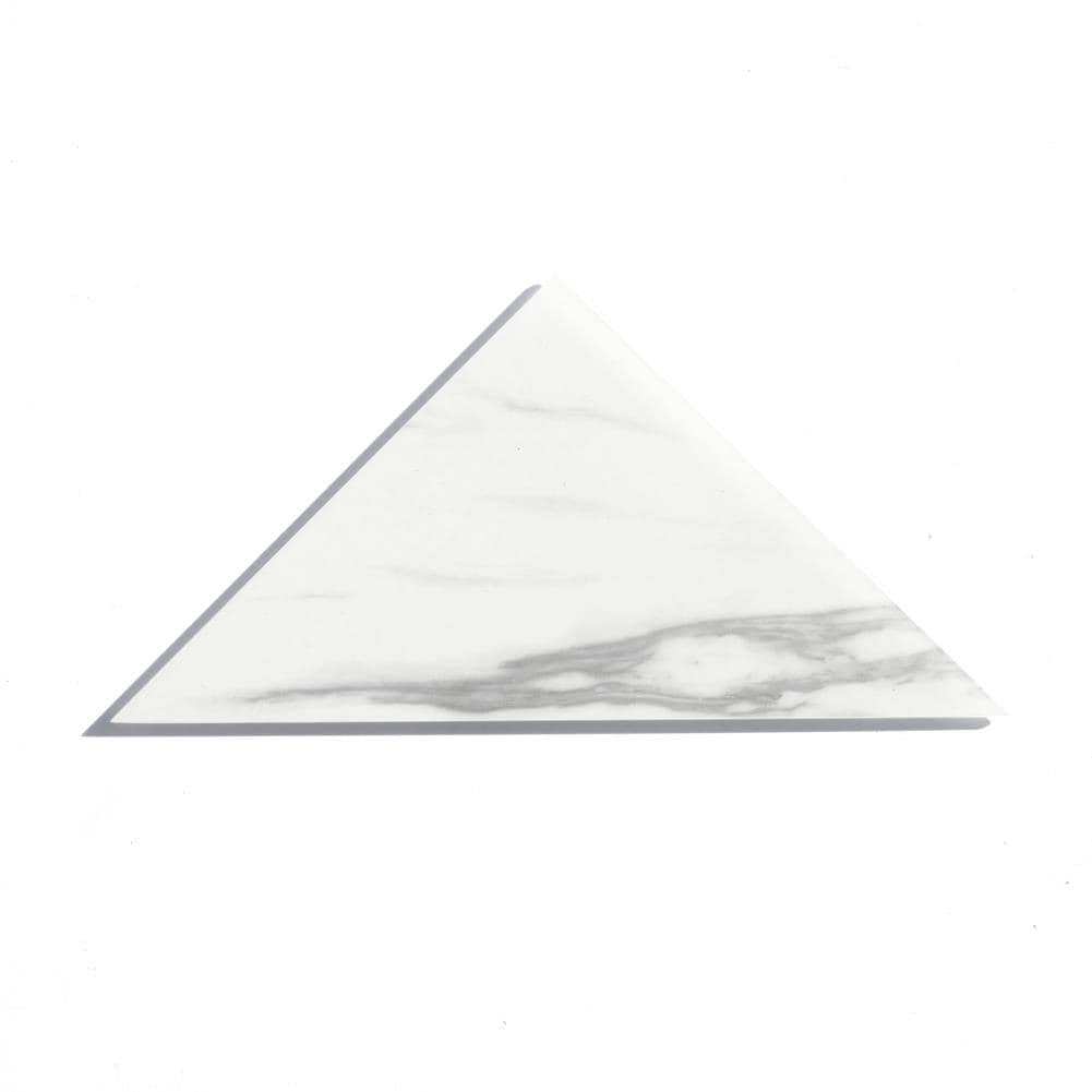 72-Pack Carrara White Matte 7-in x 7-in Matte Glass Wall Tile C673