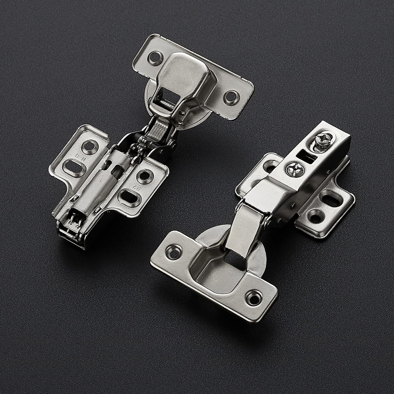 50 Pack 25 Pairs Soft Close Full Overlay Cabinet Door Hinges I728