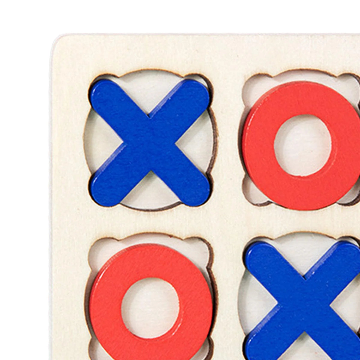 Tic Tac Toe Board Game 14.7x14.7cm Table Toy R7863