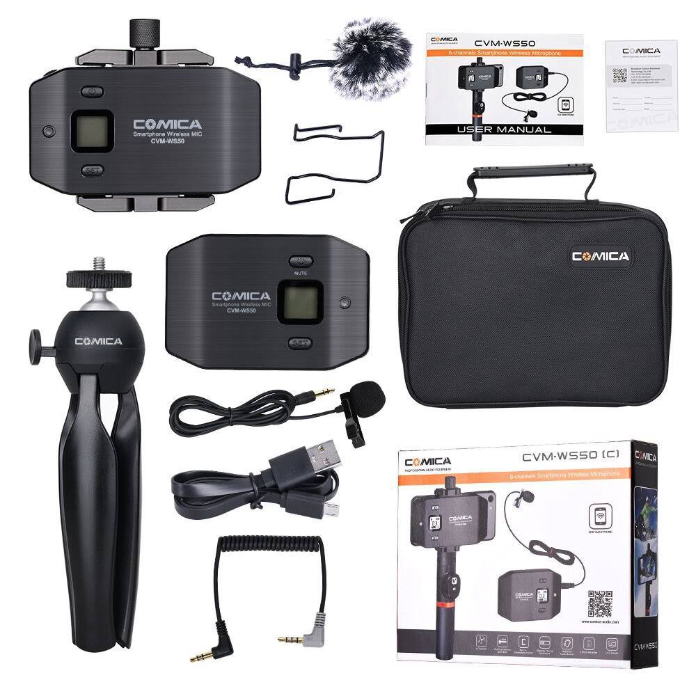 Wireless Smart Phone Lavalier Microphone System N5678