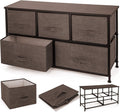 5 Drawer Fabric Steel Frame Dresser Y54310