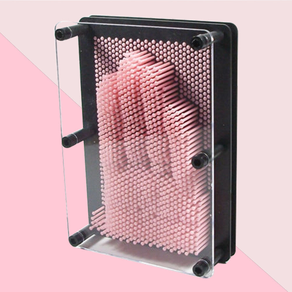 Pink 3-Dimensional Pin Art Board Toy D550248