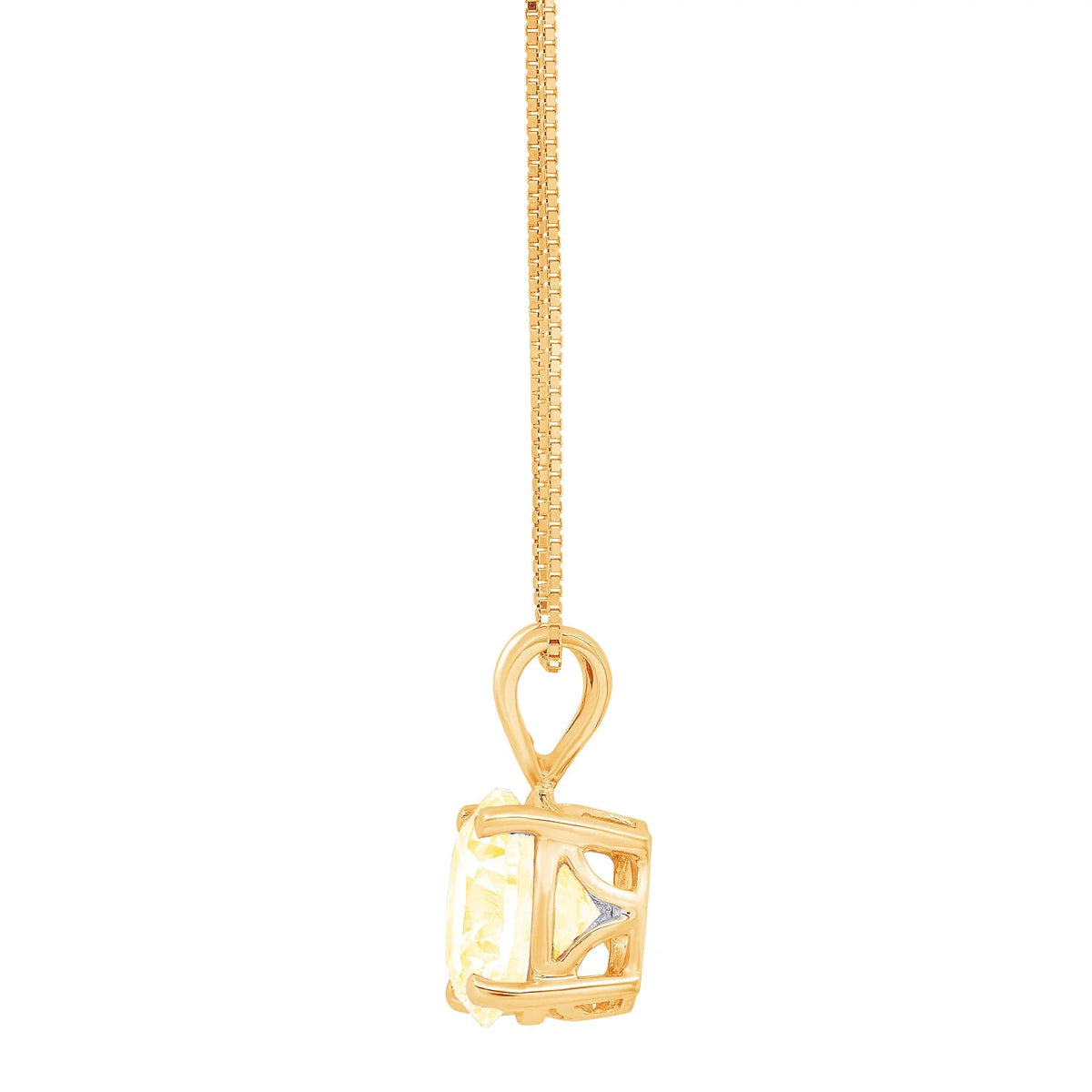 14k Yellow Gold Pendant with 16" Chain N494