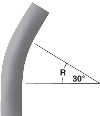 6-in 48Rad 30D Elbow T496374