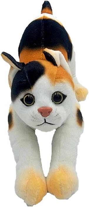 Grey-Spotted Cat Plush Toy V74852