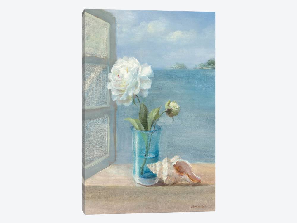 Coastal Floral Canvas Wall Decor Prints A11376