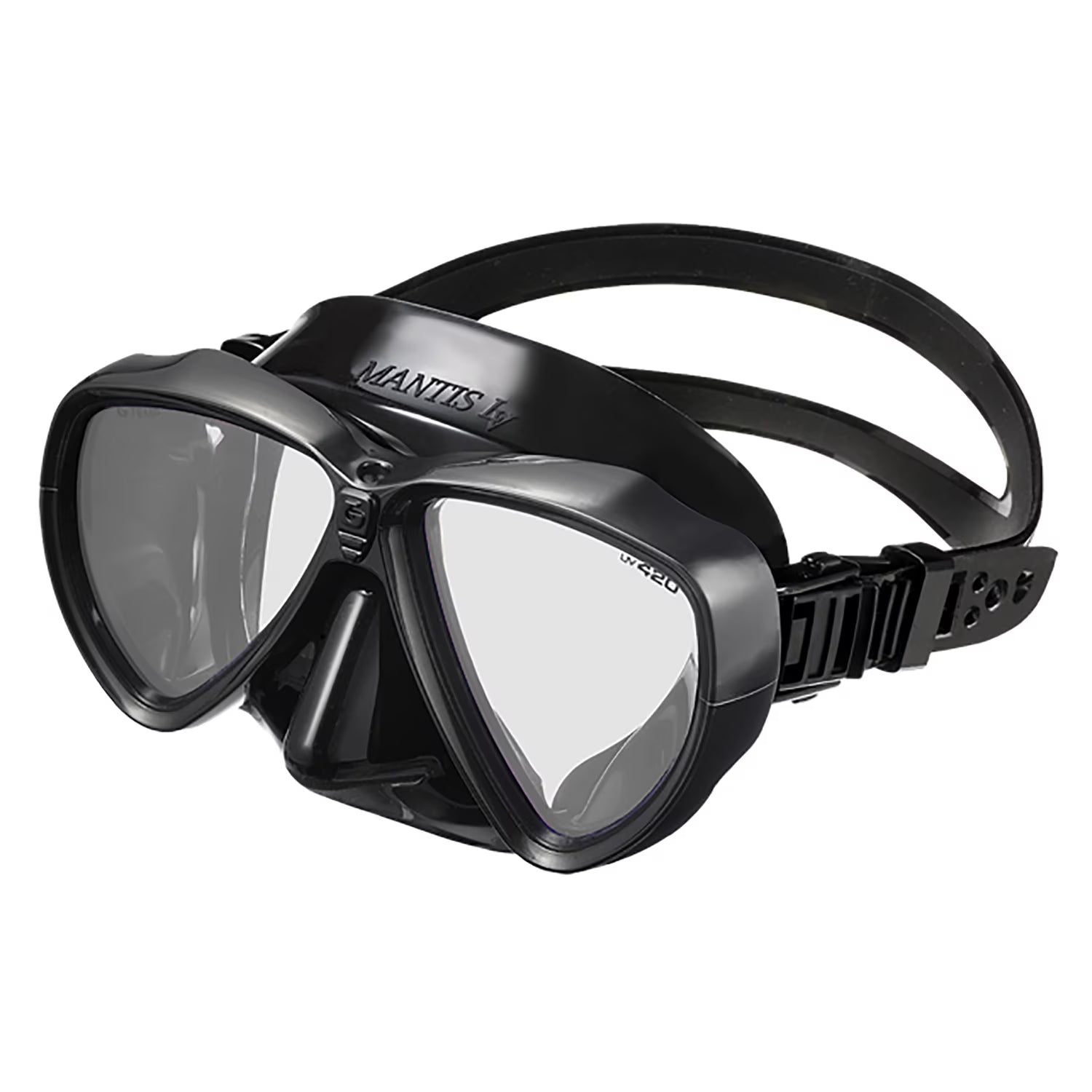 Black/Black Chrome Dive Mask Q255387
