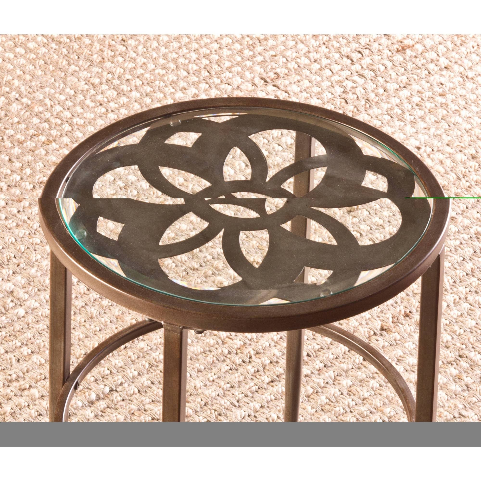 Brown Marsala End Table F4262