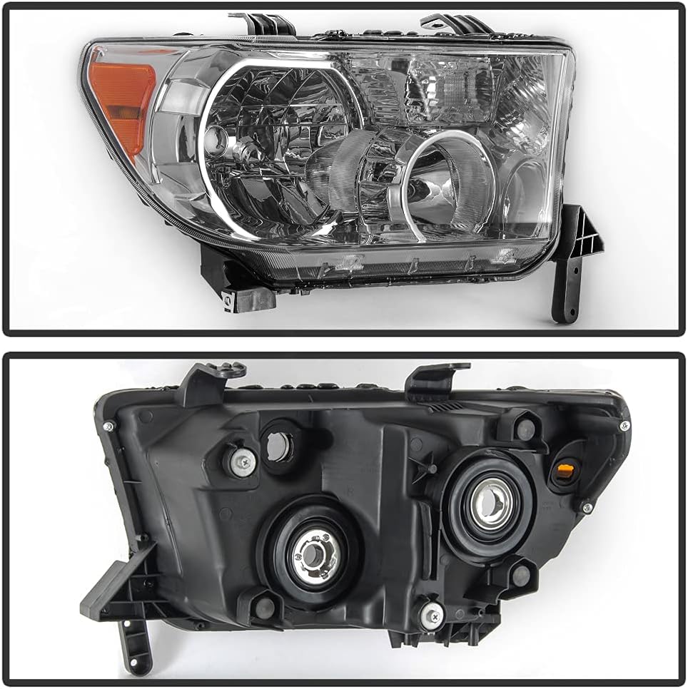 2007-2013 Toyota Tundra 2008-2017 Sequoia Headlight Replacement Front Light V740