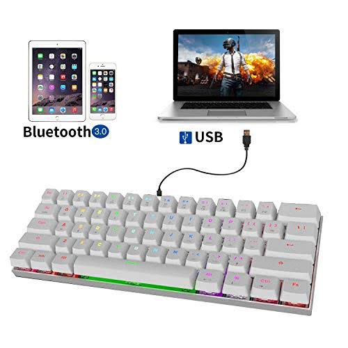 60% Compact 61 Keys RGB Backlit Mechanical Keyboard Y2351