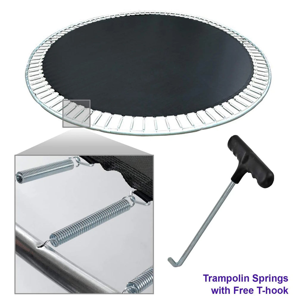 20 Pieces 7 In. Galvanized Steel Trampoline Spring G74419