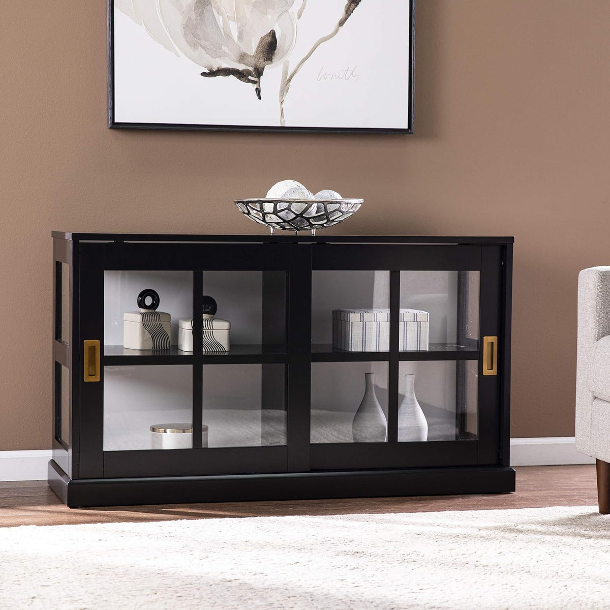 Black Curio Cabinet K50250